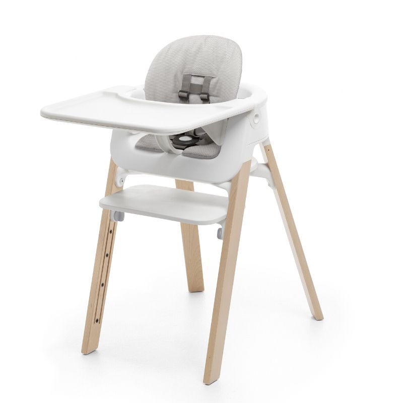 Steps High Chair Bundle Complete Natural White