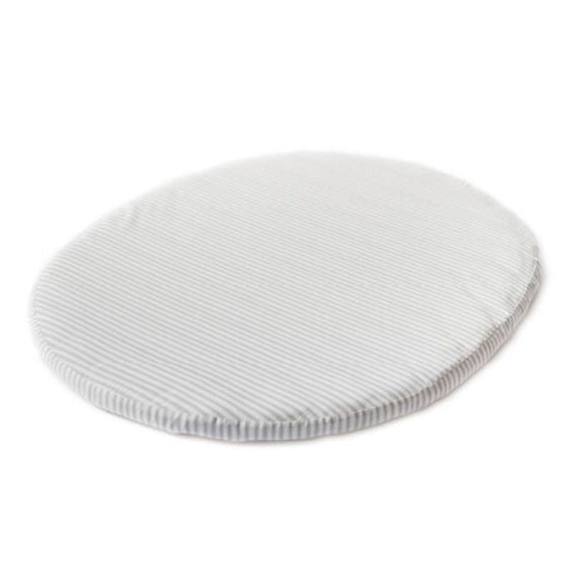 Sleepi Bed Fitted Sheet V3 Stripped Away Pebble
