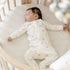 Sleepi Mini Fitted Sheet V3 Stripped Away Pebbles