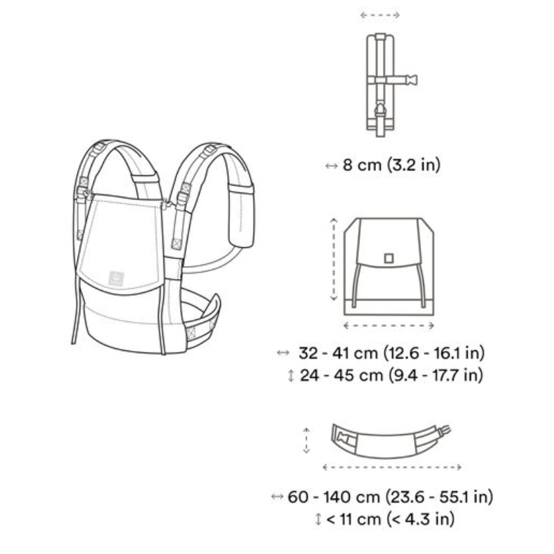 Limas Carrier Flex Grey Melange