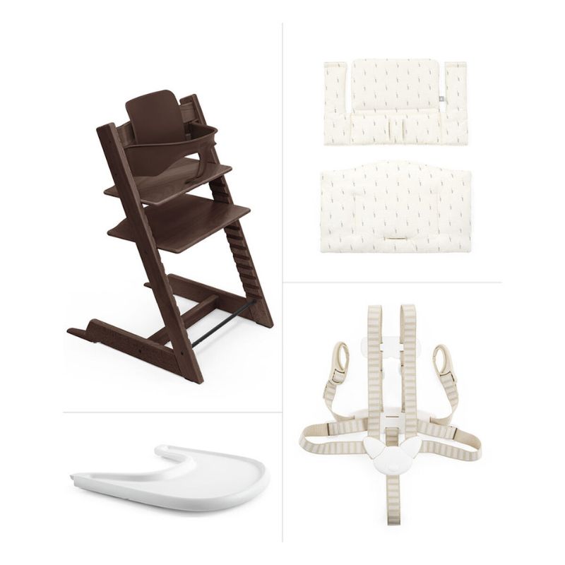 Stokke tripp trapp high chair outlet walnut