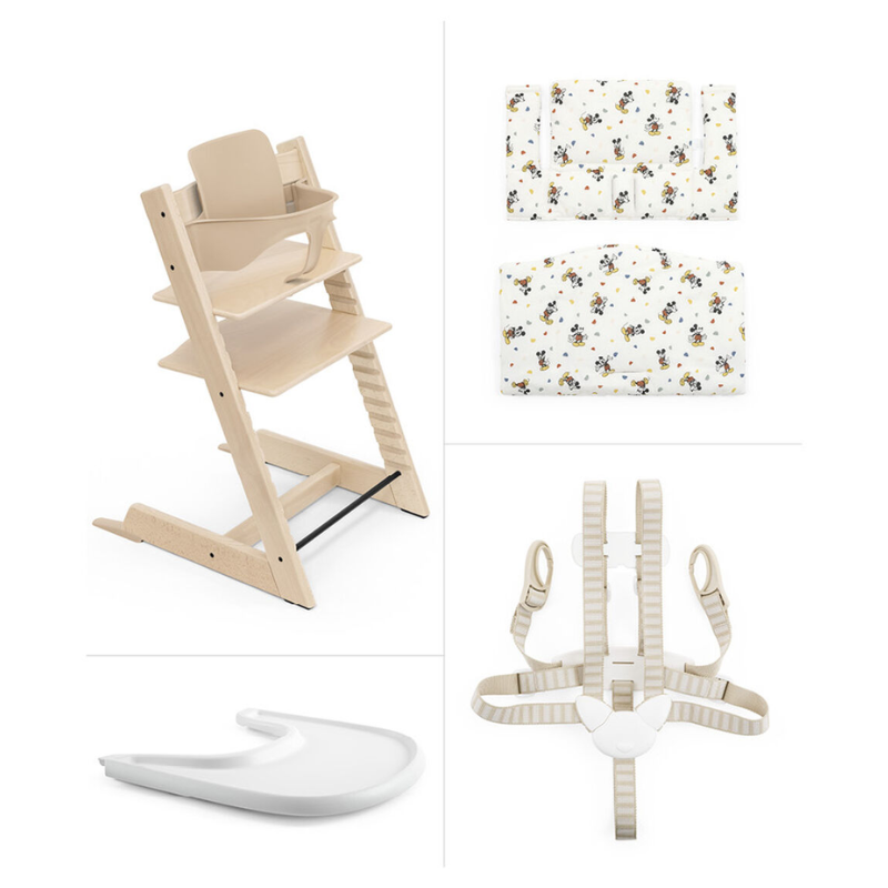 Tripp Trapp High Chair & Cushion with Tray | Snuggle Bugz
