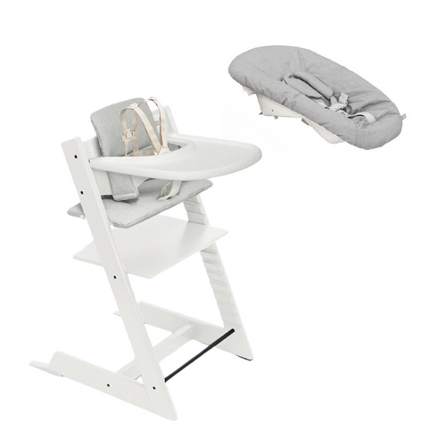 Tripp Trapp² High Chair + Newborn Set + Tray | Snuggle Bugz