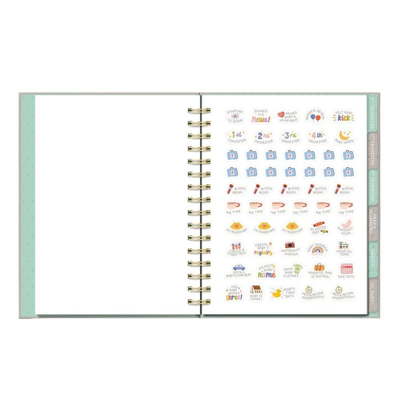 Undated Pregnancy Planner & Journal