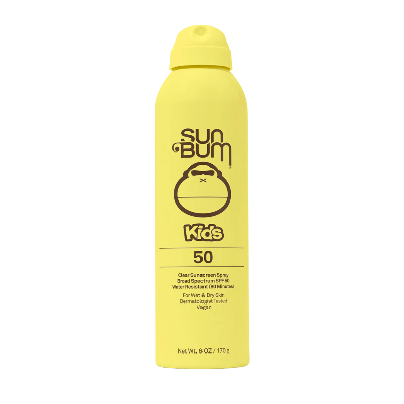 Spray solaire transparent SPF 50 pour enfants 
