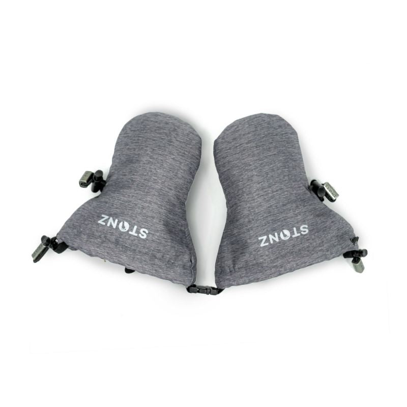 Baby Winter Mittens Heather Grey