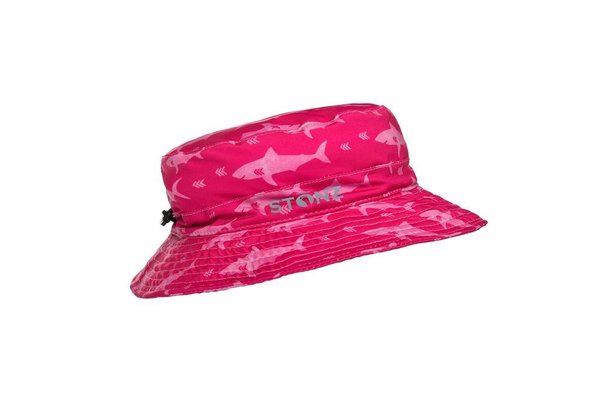 Bucket Sun Hat Fuchsia Sharks