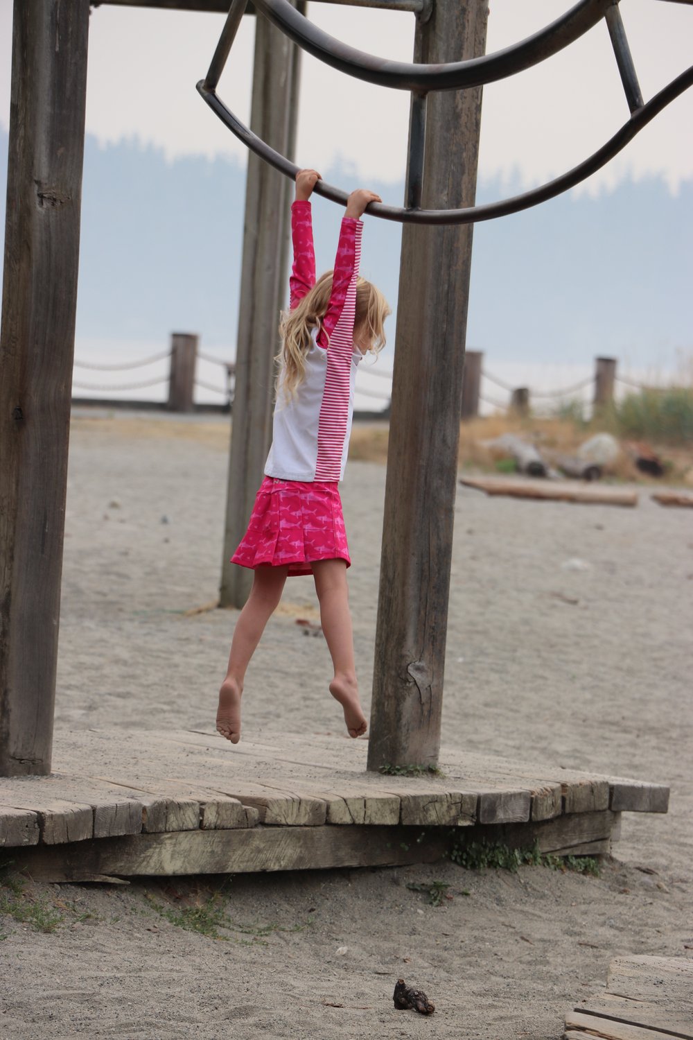 Shark Skort - UPF 50 Fuchsia