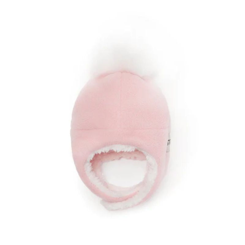Fleece Hat Haze Pink