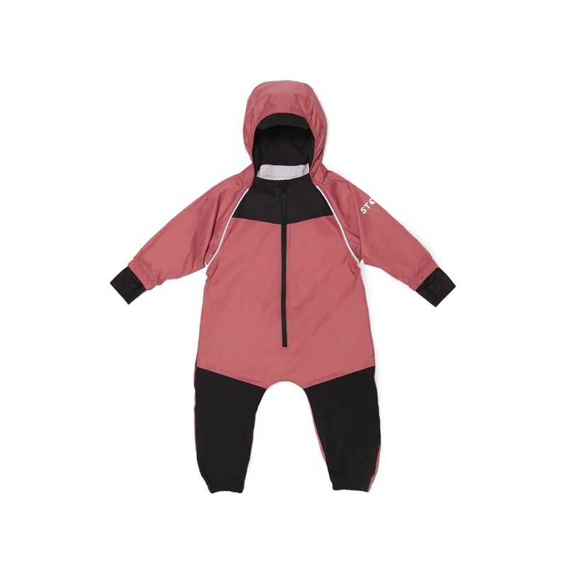 JAN & JUL Waterproof Long Raincoat Breathable and Hooded Rain Jacket  (Earthy Taupe, S)