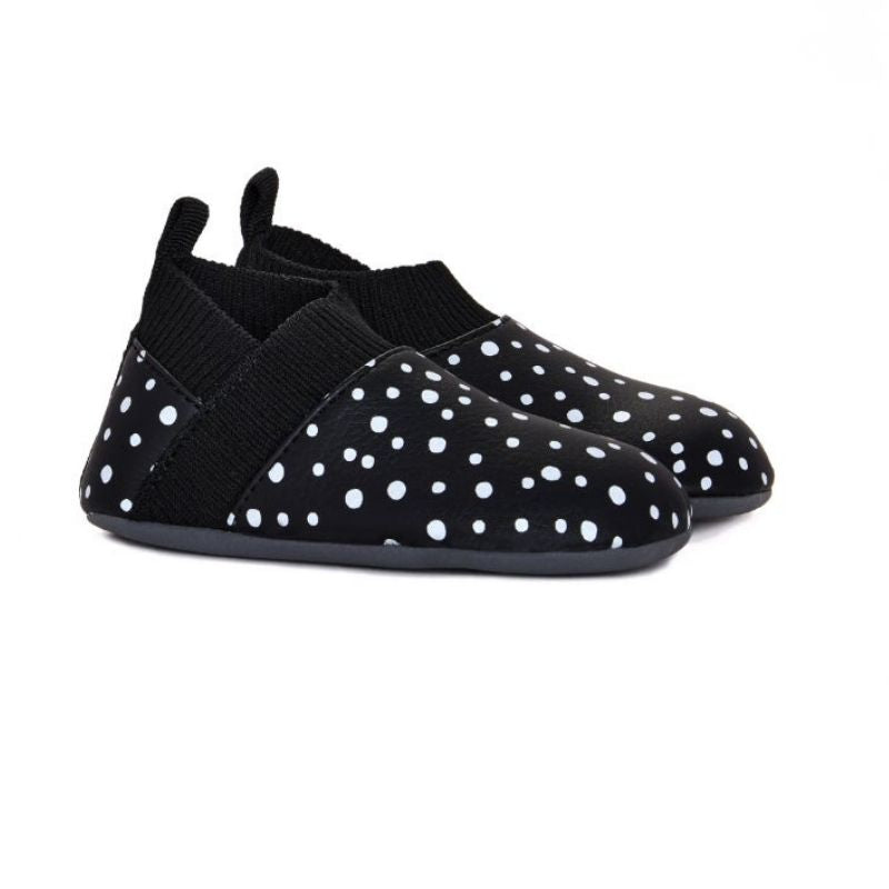 Yale Slip-On Baby Shoes Polka Dot