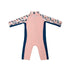 UV Protective Sun Suit Pink Camo
