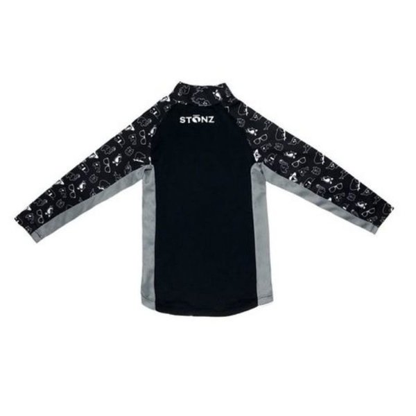 Kids UV Protective Sun Shirt Black