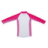 Kids UV Protective Sun Shirt Fuchsia Shark