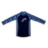 Kids UV Protective Sun Shirt Navy Wave