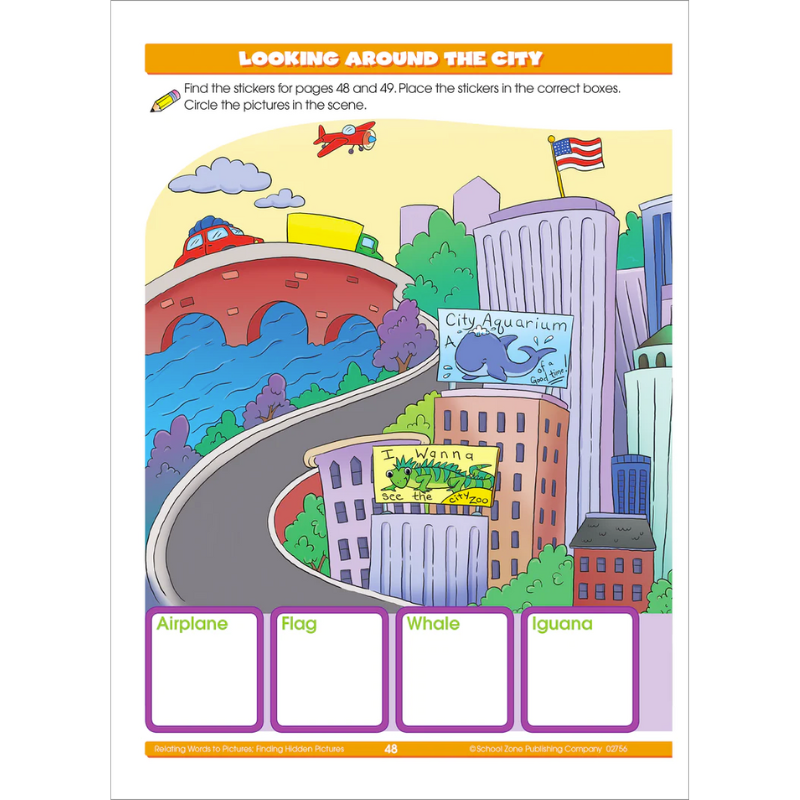 Cahier d'exercices d'autocollants alphabet