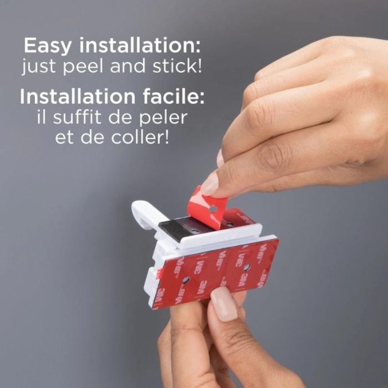 Adhesive Cabinet & Drawer Latches - 4 Pack