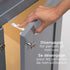 Adhesive Cabinet & Drawer Latches - 4 Pack