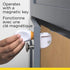 Adhesive Magnetic Lock 3 Piece Kit