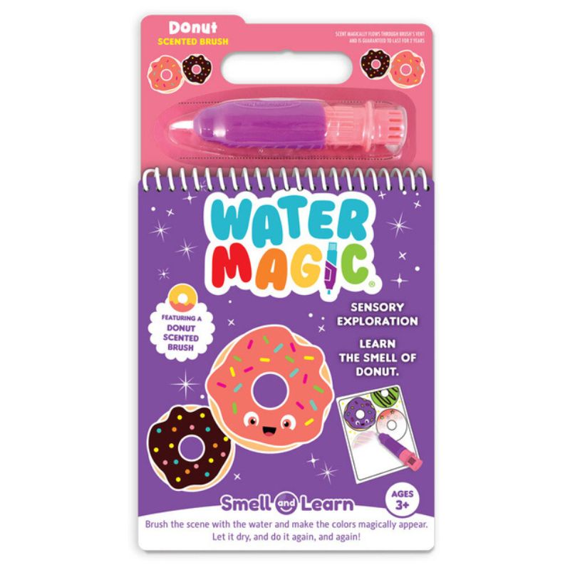 Smell and Learn Water Magic Activity Book Donut