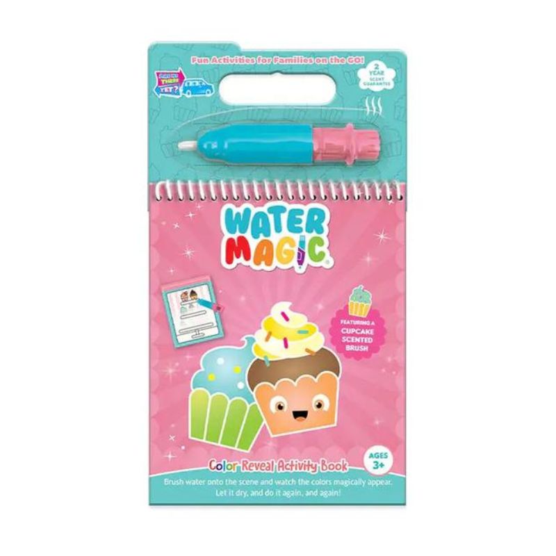 Smell and Learn Water Magic Activity Book Cupcake