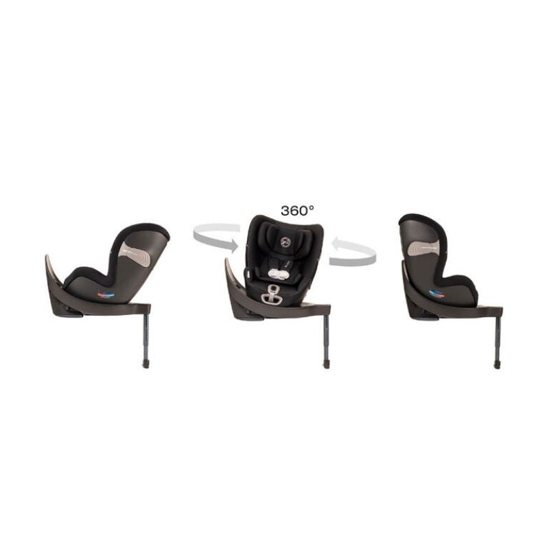 Sirona S SensorSafe Convertible Seat Urban Black