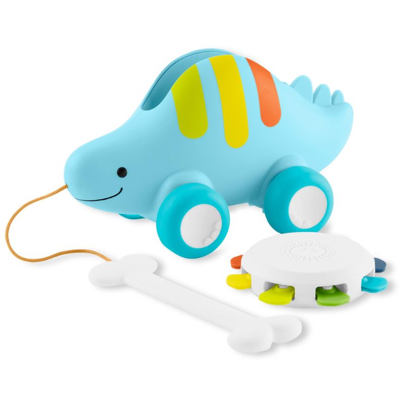 Explore & More Dinosaur 3-in-1 Musical Pull Toy