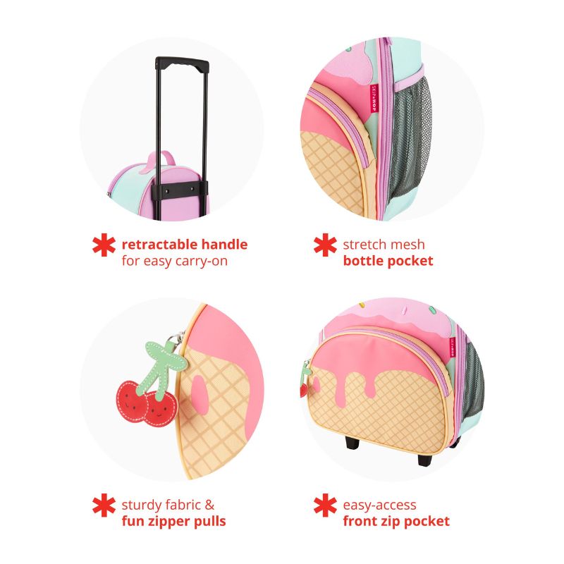 Spark Style Kids Carry On Rolling Luggage