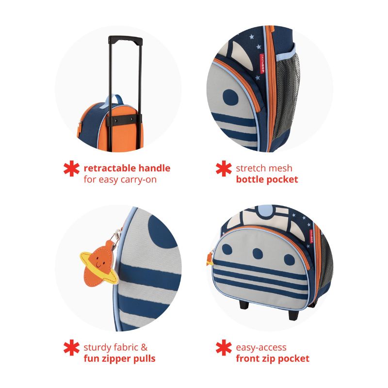 Spark Style Kids Carry On Rolling Luggage