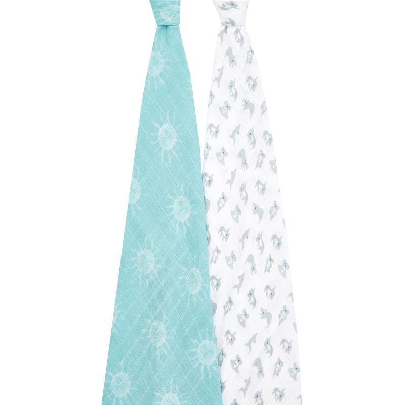 Classic Swaddles - 2 Pack Now and Zen