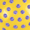Yellow with Purple Dots