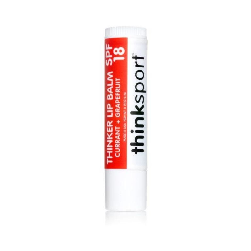 Thinksport Sunscreen Lip Balm SPF 18 - Currant & Grapefruit