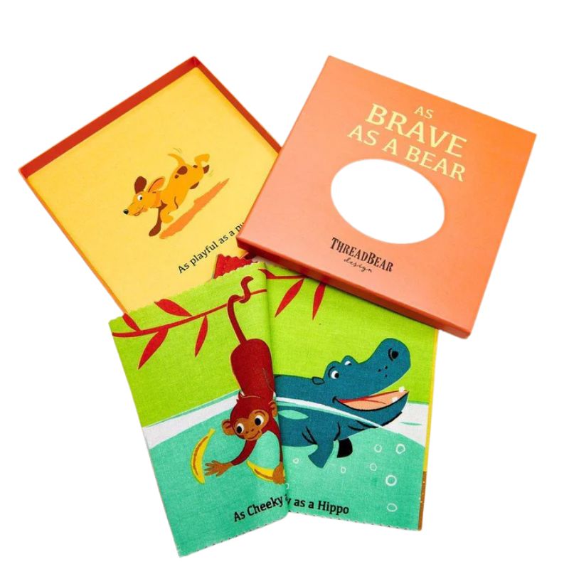 As Brave As A Bear Rag Book