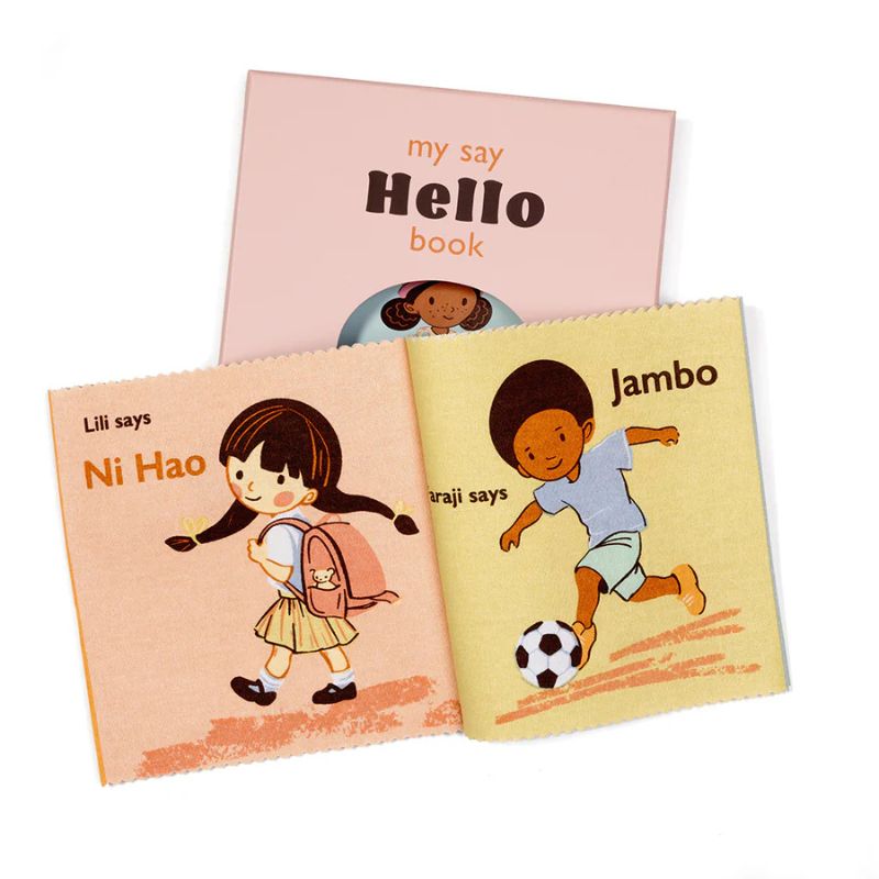 My Say Hello! Rag Book