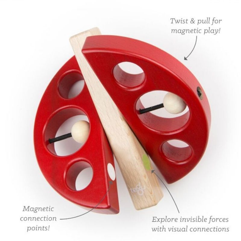 Swivel Bug Twist & Pull Toy Lady Bug