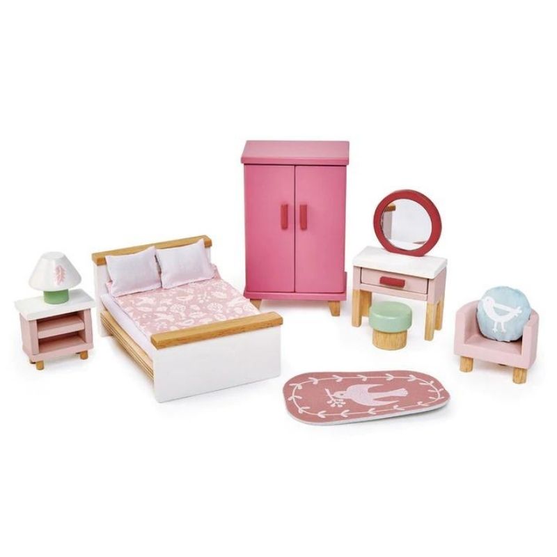 Dovetail Doll House Bedroom Furniture