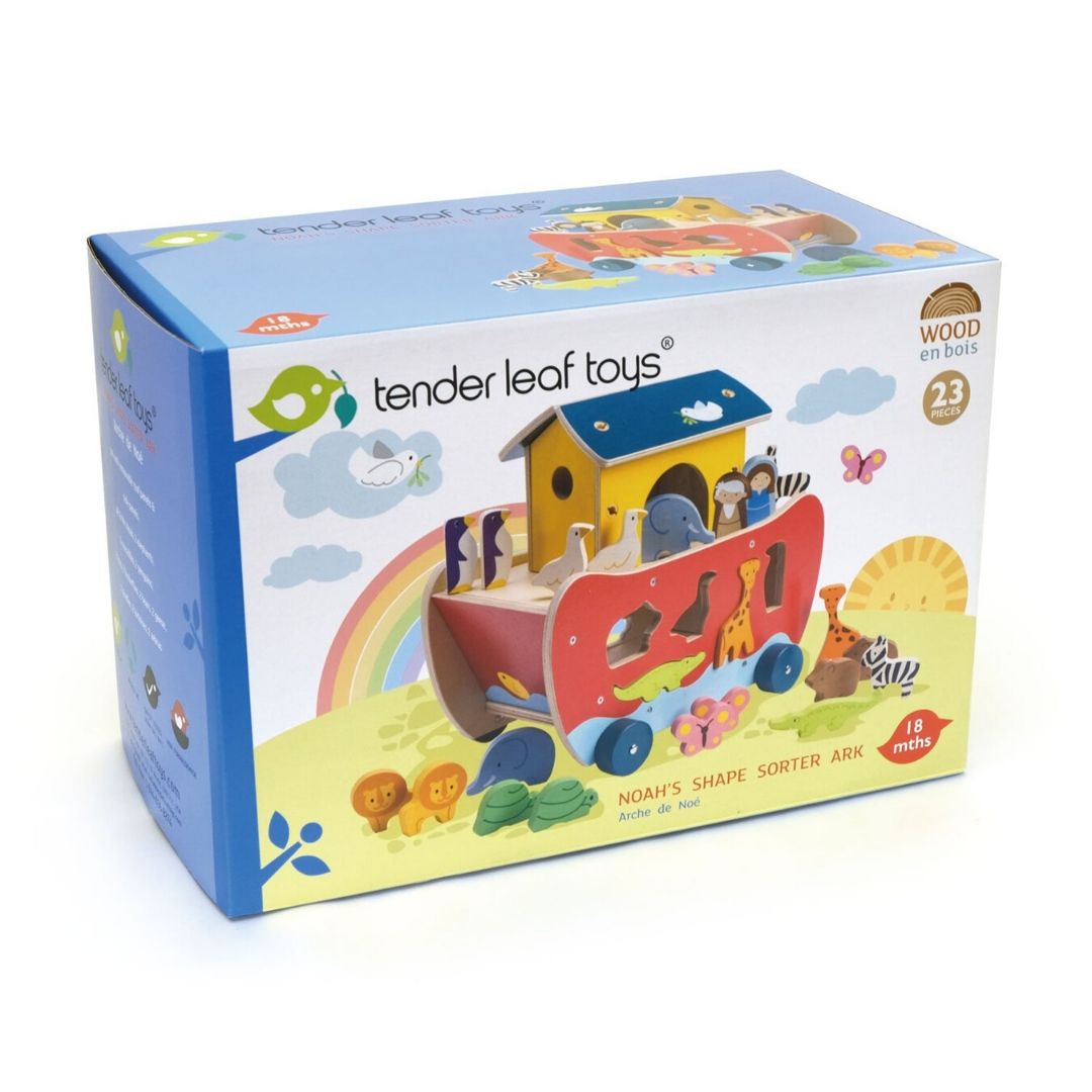 Noah's Shape Sorter Ark | Snuggle Bugz | Canada's Baby Store