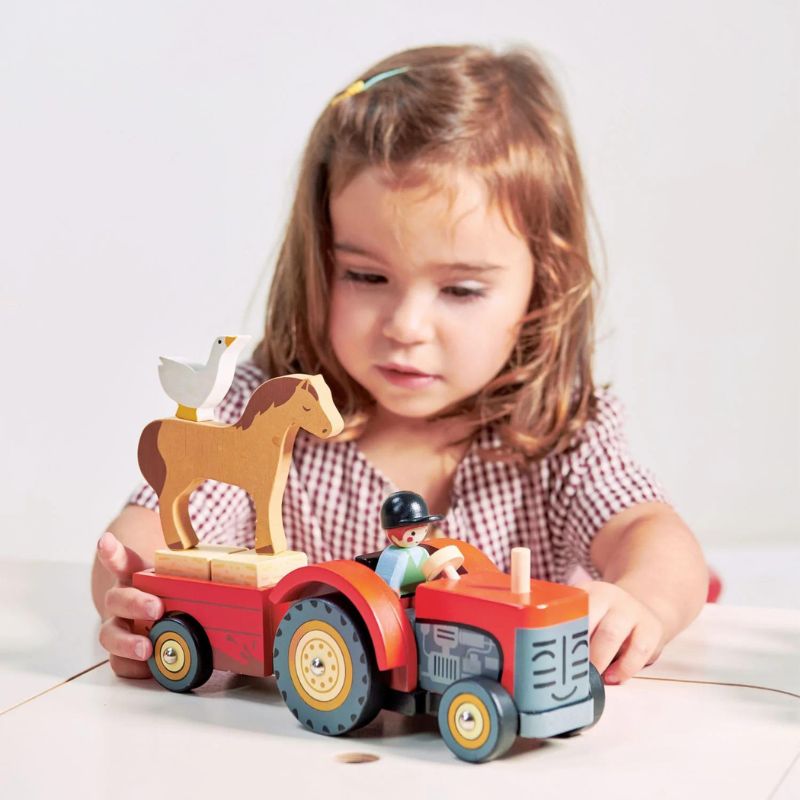 Wooden Farmyard Tractor