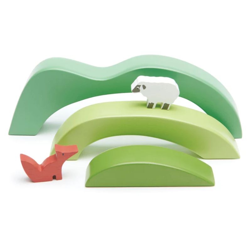 Green Hills Stacking Toy