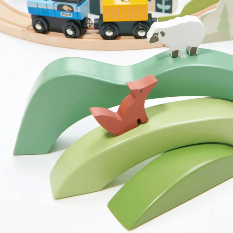 Green Hills Stacking Toy