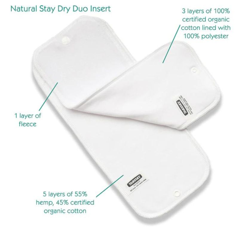 Stay Dry Natural Duo Insert