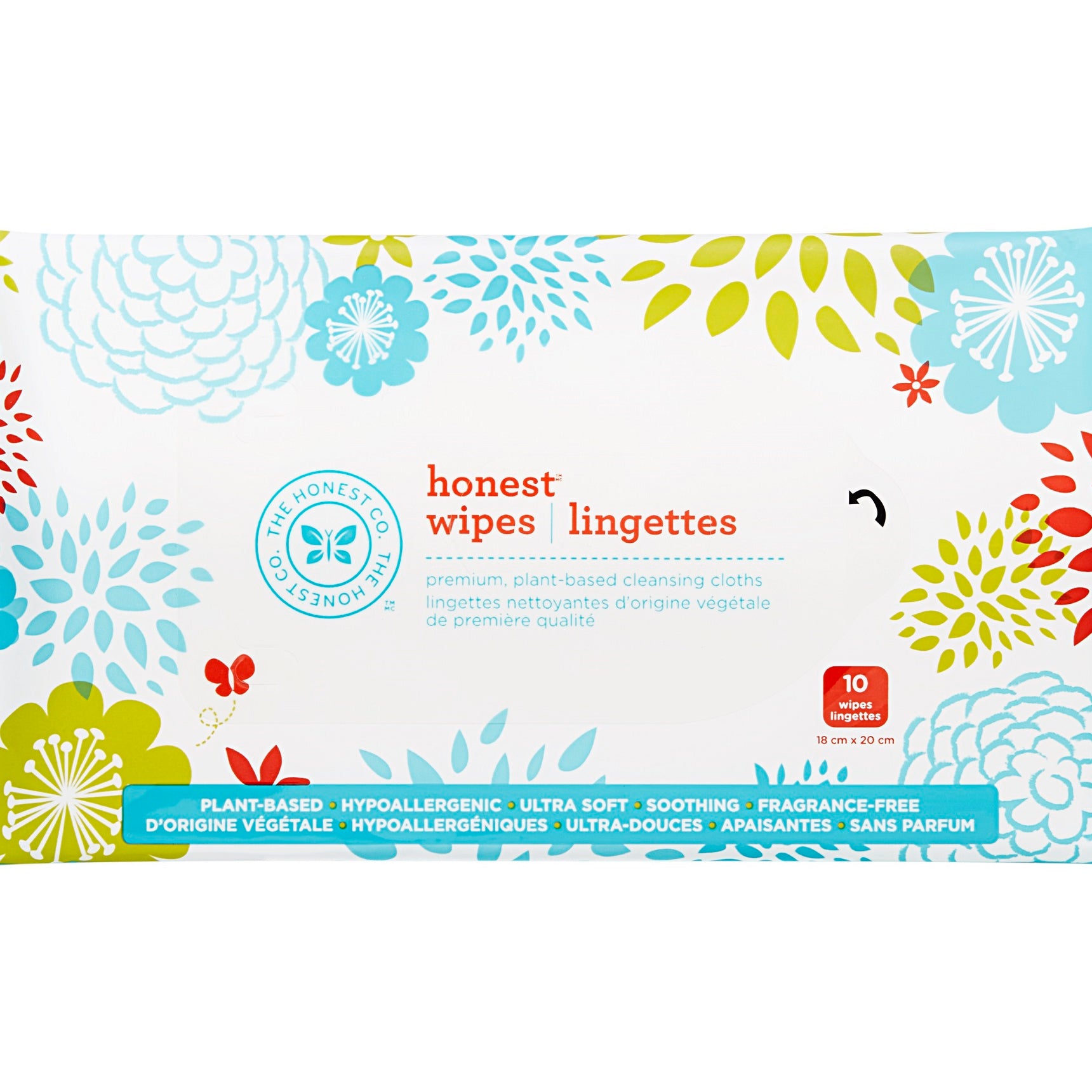 Travel Wipes - 10 Pack