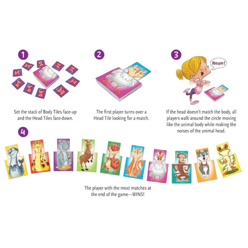 Heads Talk Tails Walk Game