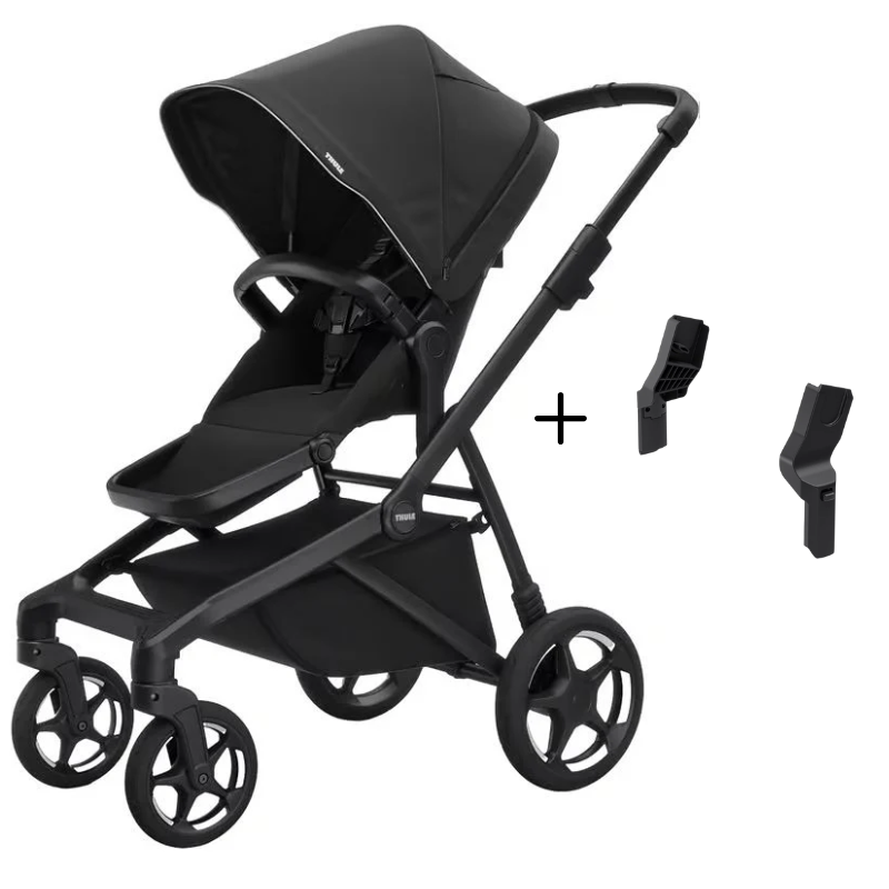 Sleek 2 Convertible Stroller + FREE Car Seat Adapter