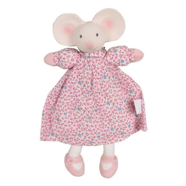 Organic Lovey with Rubber Head