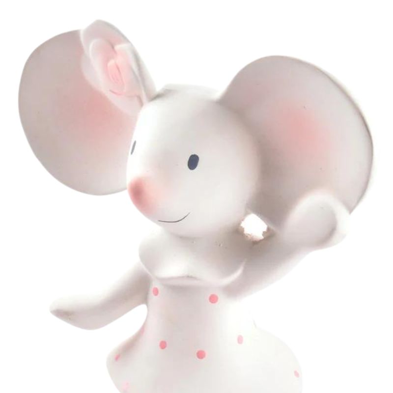 Meiya the Mouse - Organic Natural Rubber Squeaker Toy