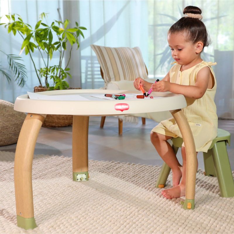 5-in-1 Here I Grow Stationary Activity Center Boho Chic