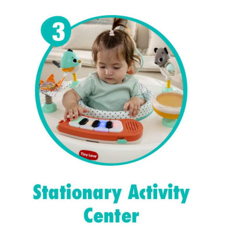 5-in-1 Here I Grow Stationary Activity Center Magical Tales