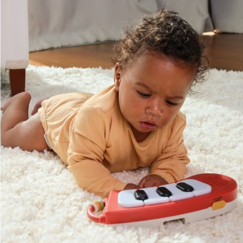 5-in-1 Here I Grow Stationary Activity Center Boho Chic