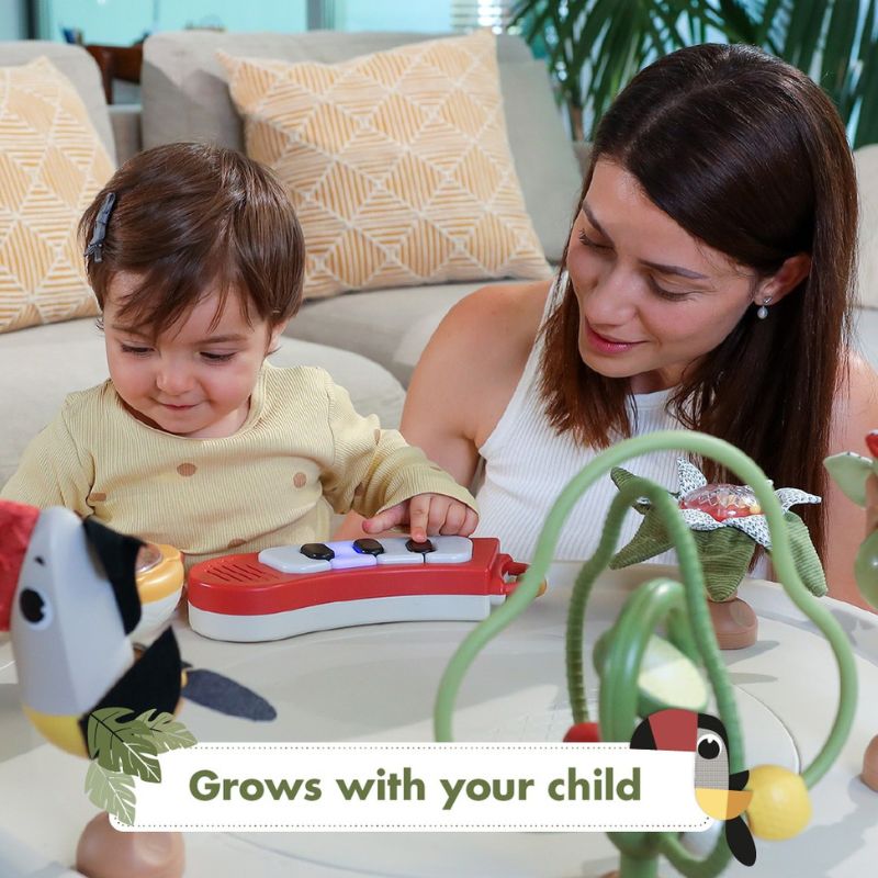 5-in-1 Here I Grow Stationary Activity Center Boho Chic